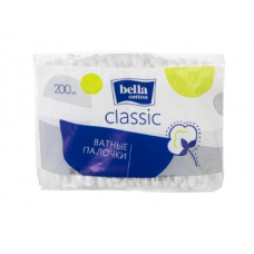 Белла ватные палочки Cotton Classic п/эт 200шт